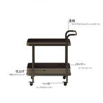 高級合成皮革＆ステンレス製センターテーブル - スタイリッシュなキャスター付き収納テーブル hmx-5100