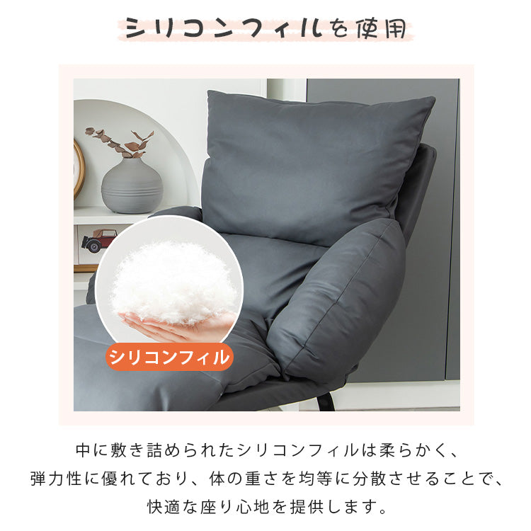 海綿入りエアレザーソファー 快適な座り心地と優れた耐久性を両立 hmy-1068