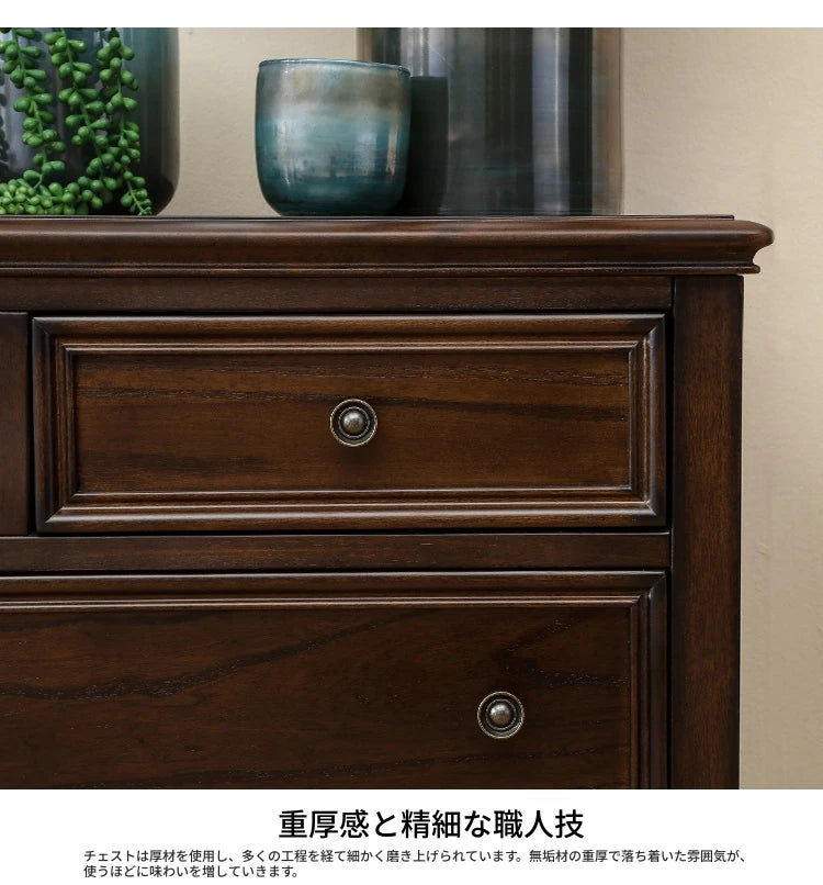 無垢材パイン製 収納力抜群のスタイリッシュキャビネット - こだわりのデザインでお部屋を彩る hmy-4994