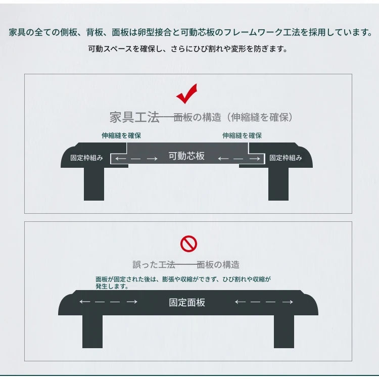 無垢材パイン多層板キャビネット - シンプルでスタイリッシュな収納家具、リビングや寝室に最適！ hmy-4995