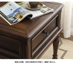 無垢材パインのセンターテーブル - クラシックデザインでリビングを彩る多層板テーブル hmy-4999