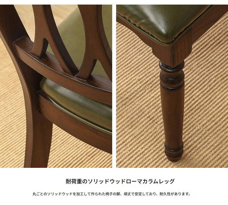 無垢材パイン製ダイニングチェア - 多層板＆合皮クッション付き、洗練されたデザインで居心地抜群！ hmy-5002