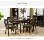 無垢材パイン製ダイニングチェア - 多層板＆合皮クッション付き、洗練されたデザインで居心地抜群！ hmy-5002