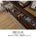 無垢材パイン使用の高級キャビネット - シンプルでエレガントな収納家具、リビングや寝室に最適！ hmy-5005