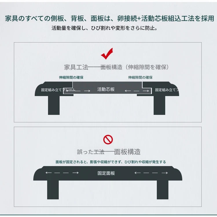 無垢材パイン使用の高級キャビネット - シンプルでエレガントな収納家具、リビングや寝室に最適！ hmy-5005