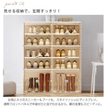 組立不要透明シューズボックス プラスチック製折りたたみ収納ラック hmyhz-5464