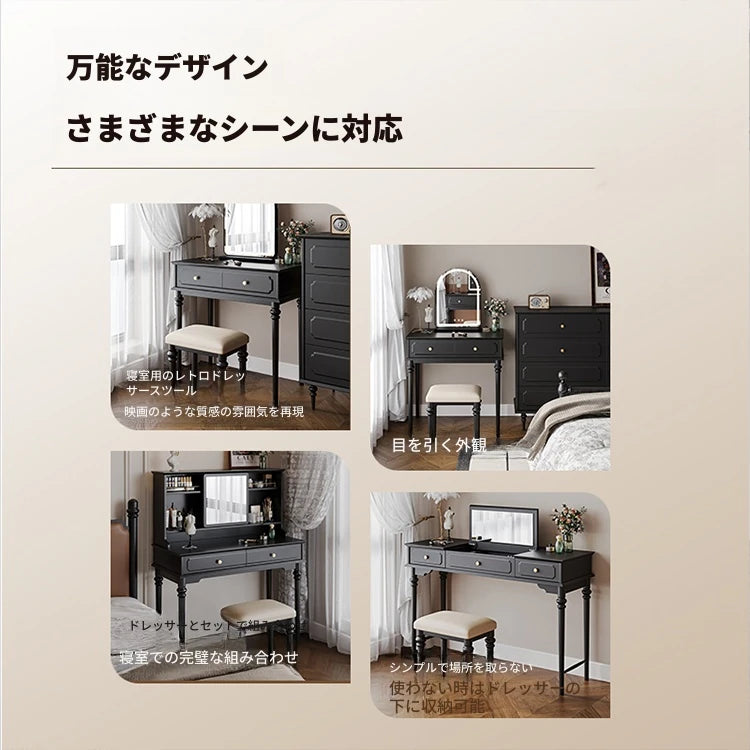 無垢材とPUレザー使用のおしゃれなスツール - モダンなインテリアに最適！ hmz-4939