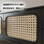 無垢材と強化ガラス製のスタイリッシュセンターテーブル - モダンリビングにぴったり！ hmz-4950