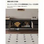 無垢材と強化ガラス製のスタイリッシュセンターテーブル - モダンリビングにぴったり！ hmz-4950