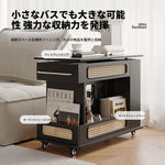 スタイリッシュで多機能なセンターテーブル - おしゃれな収納付き、リビングやオフィスに最適！ hmz-4952