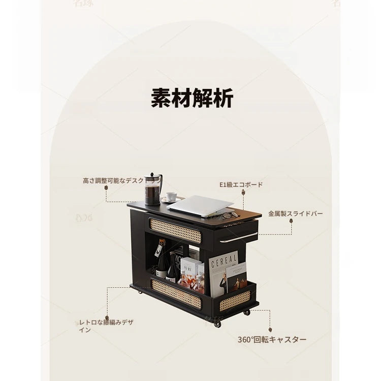 スタイリッシュで多機能なセンターテーブル - おしゃれな収納付き、リビングやオフィスに最適！ hmz-4952