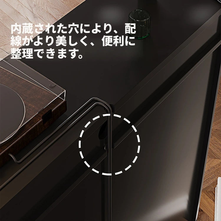 モダンデザイン キャビネット - エレガントな収納ソリューションでお部屋をスタイリッシュに演出！ hmz-4953