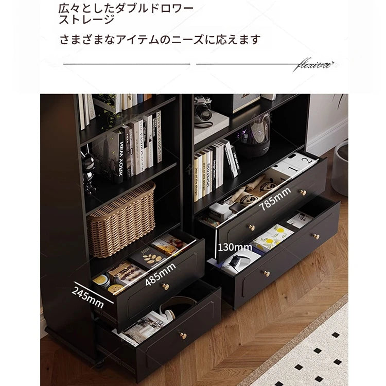 無垢材キャビネット | スタイリッシュな収納ソリューション | モダンデザインと機能性を兼ね備えた家具 hmz-4958