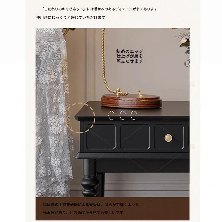 シンプルでスタイリッシュなブラックセンターテーブル - おしゃれなリビングに最適な収納付きデザイン hmz-4963