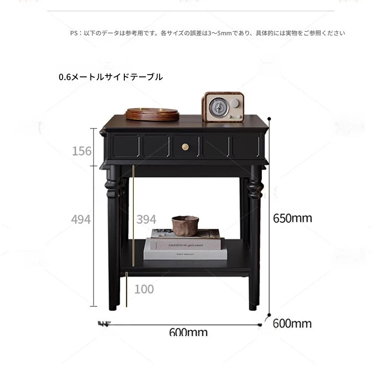 シンプルでスタイリッシュなブラックセンターテーブル - おしゃれなリビングに最適な収納付きデザイン hmz-4963
