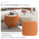 モダンシンプル セラミックセンターテーブル リビング用 家庭用 丸型 サイズ組み合わせ 高級感 小型住宅向け 創意デザイン小型テーブル hoq-5372
