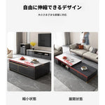 センターテーブル カラー1 セラミック ステンレス パイン 中密度繊維板 hqm-3229