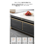 センターテーブル カラー1 セラミック ステンレス パイン 中密度繊維板 hqm-3229