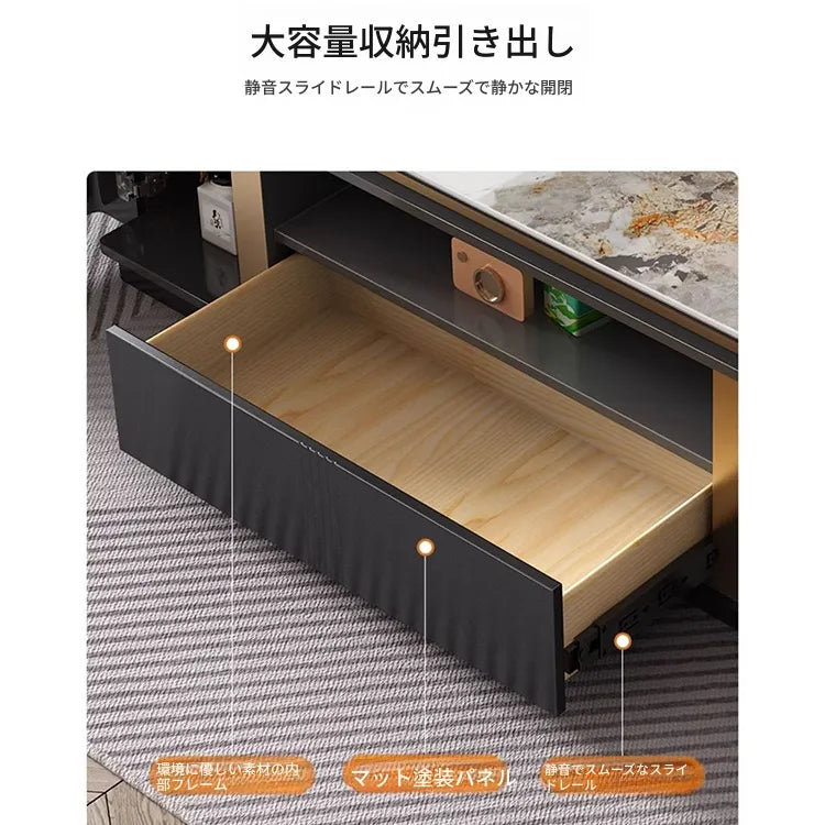 センターテーブル カラー1 カラー2 セラミック ステンレス パイン 中密度繊維板 hqm-3231