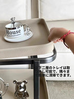 ステンレス製合成皮革センターテーブル｜おしゃれで機能的なリビング家具｜モダンデザインのキャスターテーブル hqy-5201