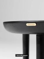 アッシュ材のセンターテーブル - モダンな雲型デザイン、収納付きでインテリアを引き立てる家具 hrn-5253