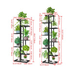 モダンな多層植物ラック - 室内装飾に最適なスタイリッシュなデザイン hsen-2037