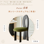 セラミック天板ラウンドテーブル フレンチデザイン ローマ柱 脚 モダンラグジュアリー ホワイト＆ブラック hsgmy-5727