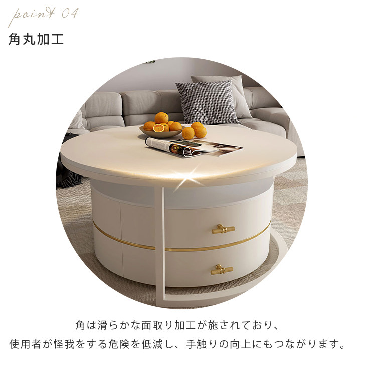 モダンデザインのセラミックセンターテーブル―スタイリッシュなリビングに最適！ hsj-2265