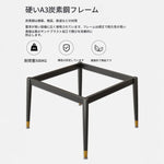 セラミック天板ダイニングテーブル 小型正方形 テーブル＆チェアセット 会議・商談にも最適 高級感あふれるデザイン hsjh-3509