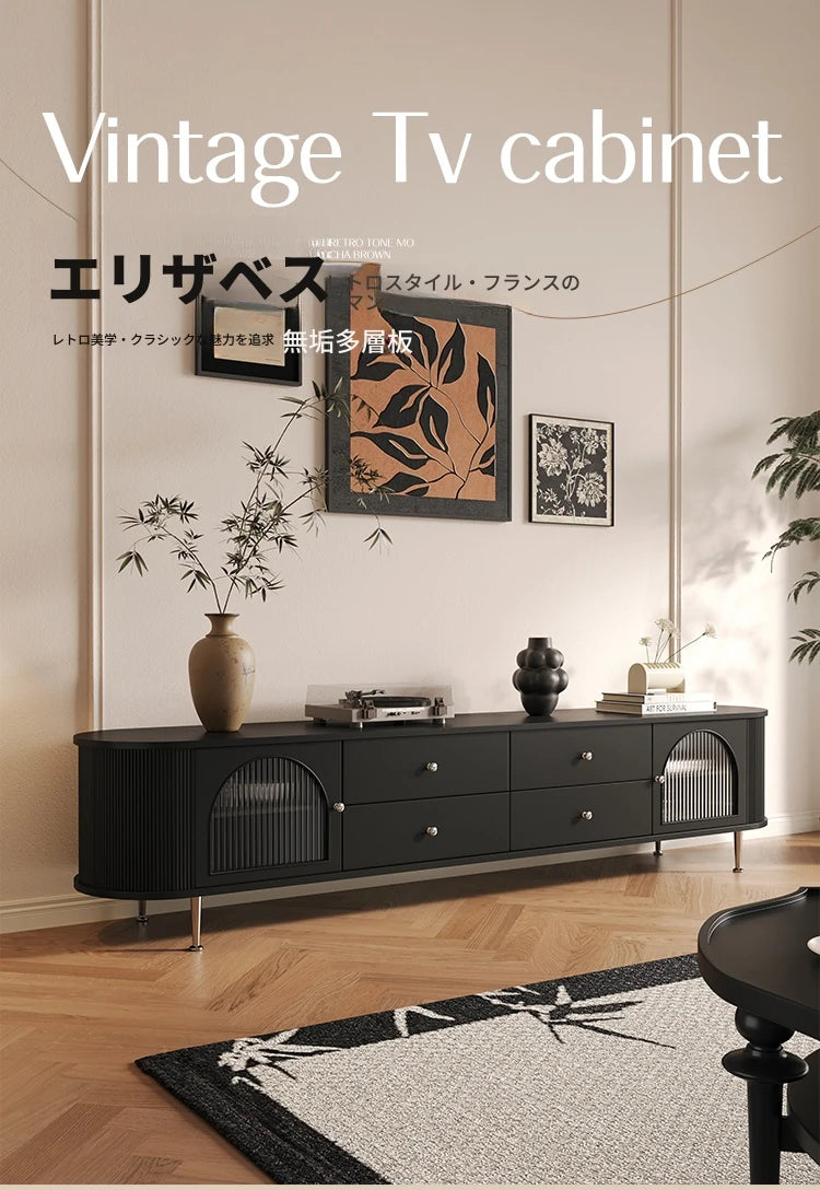 モダンデザインテレビ台｜多層板・ガラス・ステンレス製｜収納力抜群でスタイリッシュなリビング向け家具 hsms-4907