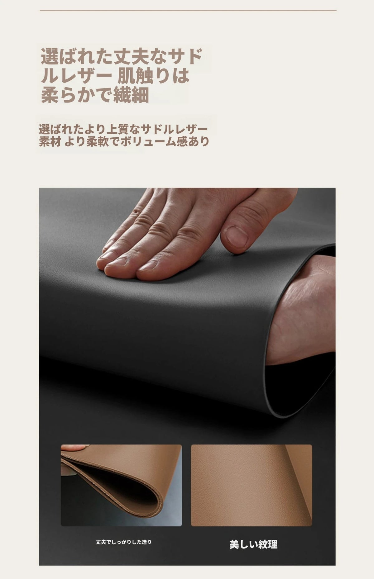 おしゃれな無垢材＆ステンレス製カート - 合成皮革仕上げのお洒落なサービングバー hsms-4916
