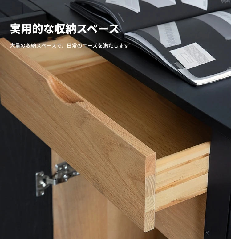 モダンデザインの多層板キャビネット - ガラス扉付き収納家具、リビングやダイニングに最適！ hsxz-2180