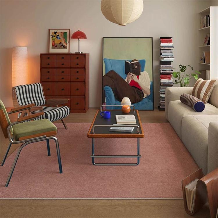 フレンチ風 ラグマット リビングラグ カーペット 軽奢風 高級感 ブルー ヴィンテージ調 寝室 おしゃれ htg-10