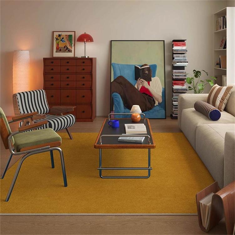 フレンチ風 ラグマット リビングラグ カーペット 軽奢風 高級感 ブルー ヴィンテージ調 寝室 おしゃれ htg-10