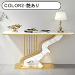 セラミック天板玄関コンソールテーブル モダンラグジュアリー シンプルアート風壁付け装飾キャビネット htt-3537