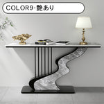 セラミック天板玄関コンソールテーブル モダンラグジュアリー シンプルアート風壁付け装飾キャビネット htt-3537