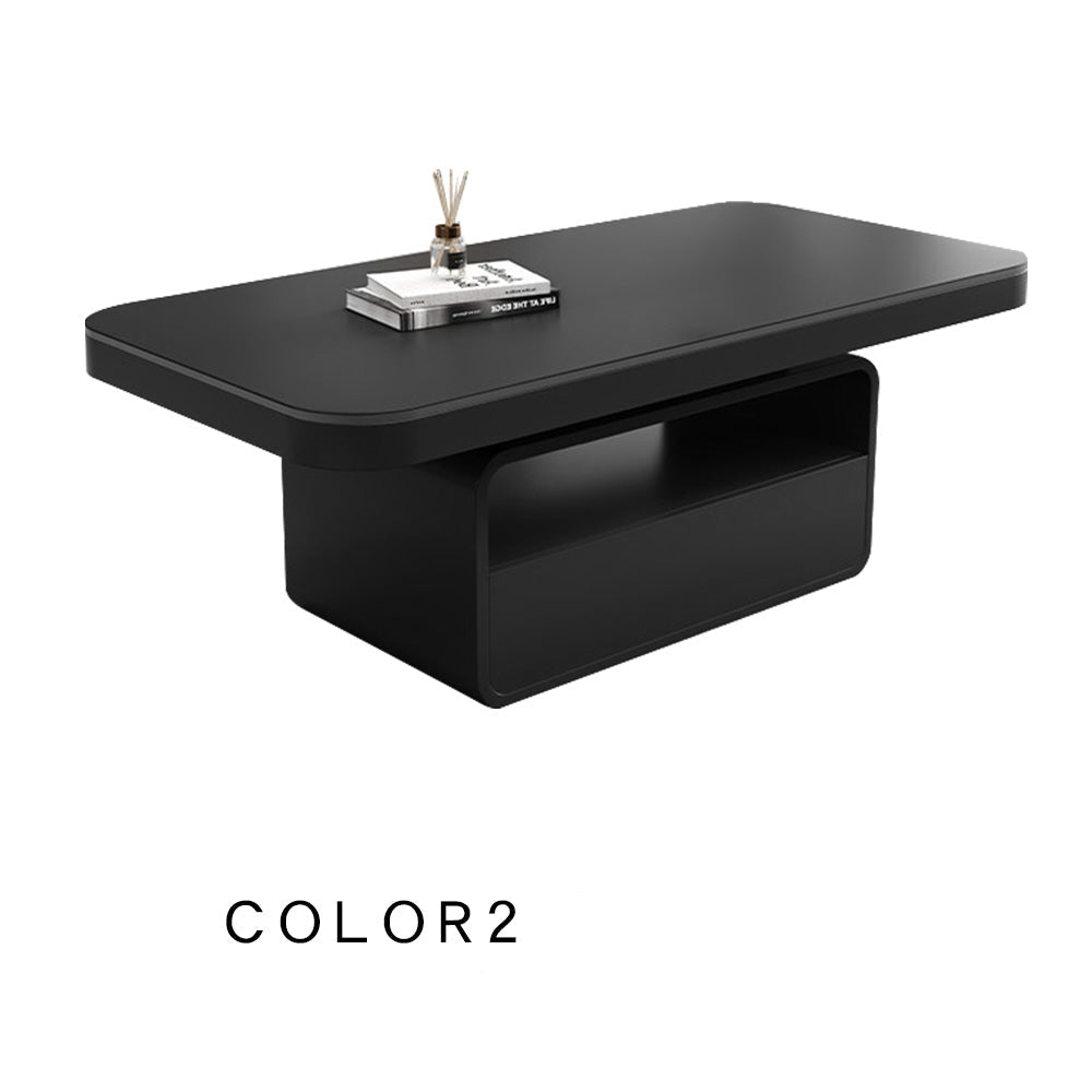 ホワイト×クリアガラス セラミック天板センターテーブルセット リビング向け モダンデザインのローテーブル＆サイドテーブル htyjj-5948-2