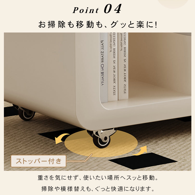 北欧風リビングテーブル　高級感あるマーブル調天板＆収納スペース付き htyjj-6605-2