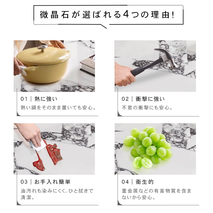 高級マイクロクリスタルストーン天板 リビングセンターテーブルセットブラックマーブル調ローテーブル＆サイドテーブル モダンインテリア htyjj-6625