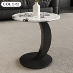 マイクロクリスタルストーン天板サイドテーブル リビング向け モダンデザインのセンターテーブル htyjj-6626