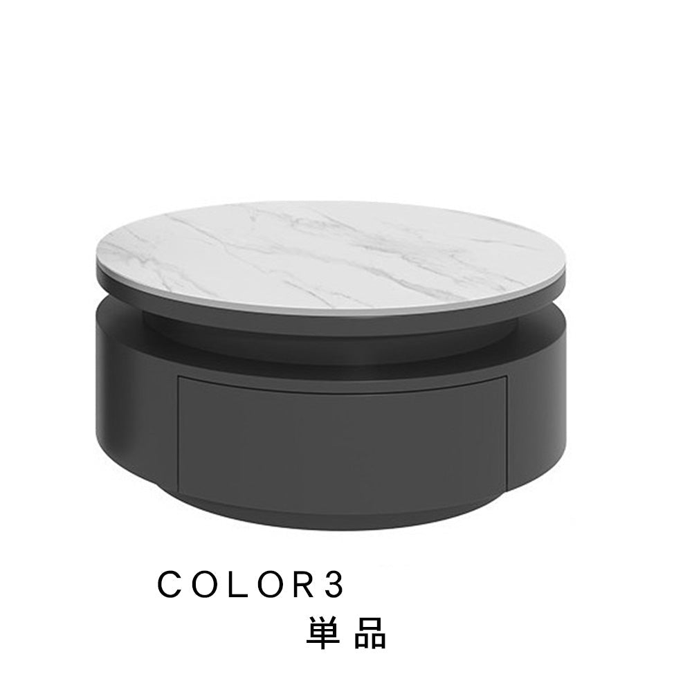 セラミック天板 センターテーブル｜ブラック モダンシンプル 収納付き リビング用 htyjj-7368