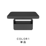 イタリアンモダン セラミック天板 ネストテーブル｜正方形 ブラック・ホワイト リビング用 htyjj-7712