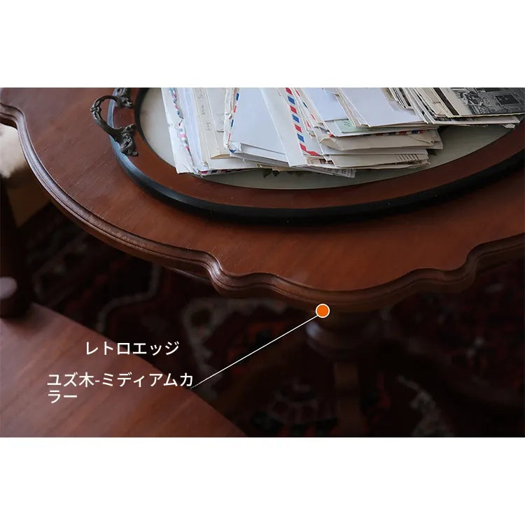 テーブル ダークブラウン ライトブラウン 無垢材 htysd-3188