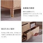 天然オーク木製センターテーブル - 高級感溢れるリビング必須アイテム hx-1571