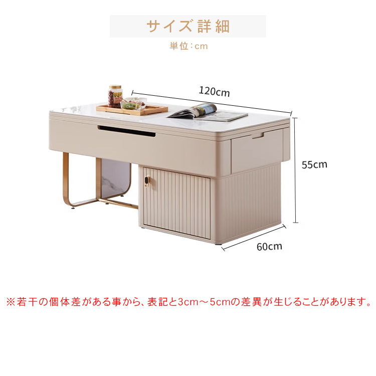 モダンデザイン センターテーブル 多層板&セラミック製 高級感溢れるリビングテーブル hx-1573