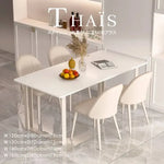 テーブル ホワイト セラミック スチール hx-cz-wh2-table