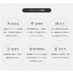 テーブル ホワイト セラミック ガラス hx-hlcj-wh1-table