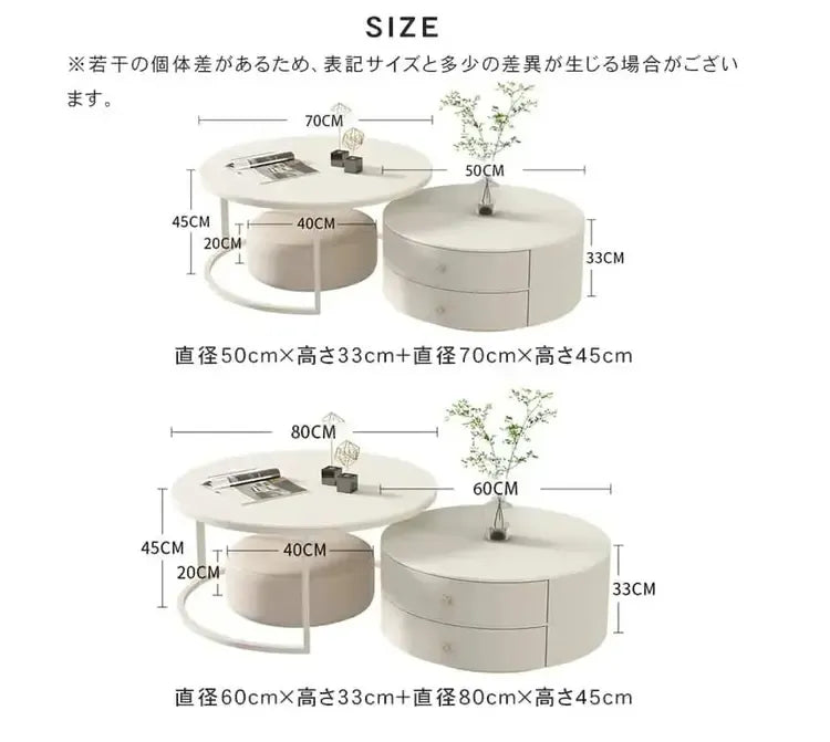 センターテーブル ホワイト セラミック 人造板 スチール hx-ybcj-9wh
