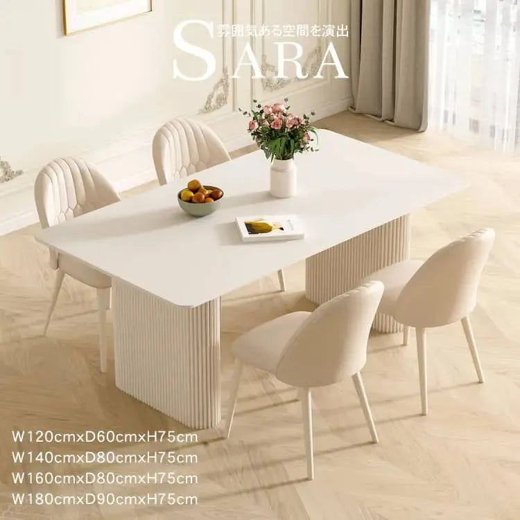 テーブル ホワイト セラミック スチール hx-ybcz-wh10-table