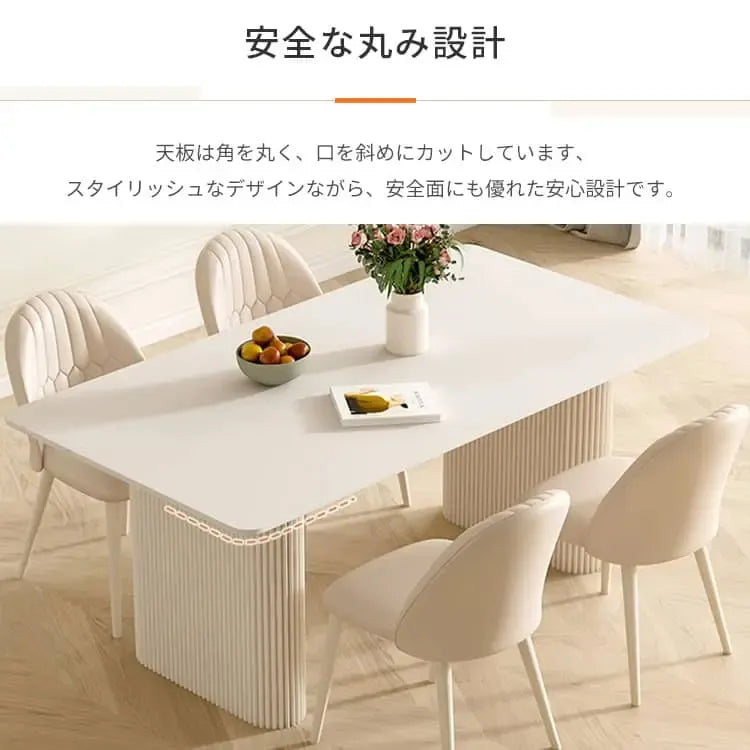 テーブル ホワイト セラミック スチール hx-ybcz-wh10-table